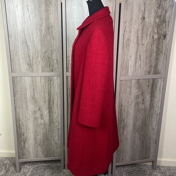 Vintage 30's Lord + Taylor/Saks Fifth Avenue wool maxi coat women's 14-16 - Picture 5 of 16